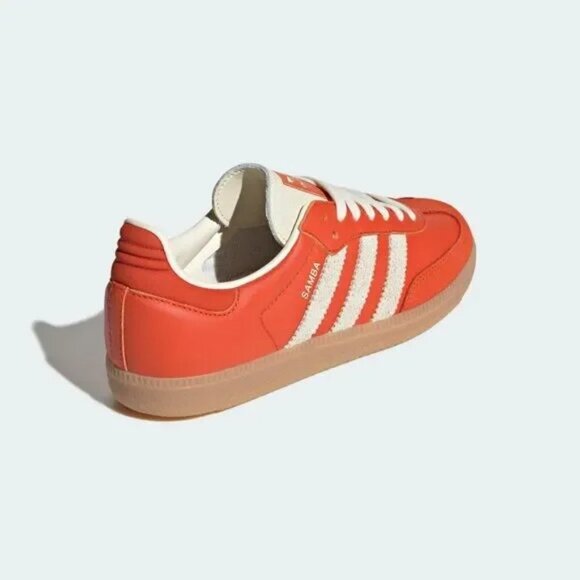 Adidas Samba OG Women’s Shoes – Orange – Style JI2737 - Picture 3 of 8